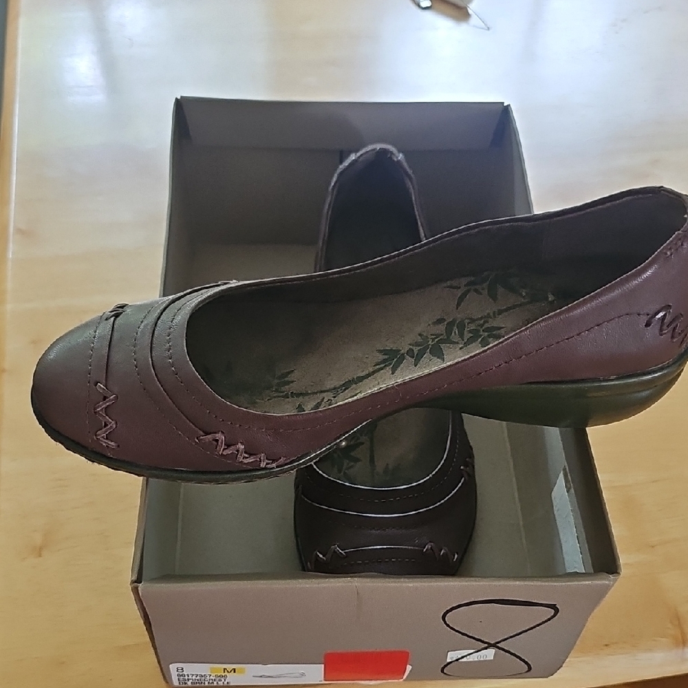 Easy Spirit Dark Brown Loafers